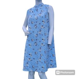Azalosie  floral Shift sleeveless, church, date night  sun dress women's size XL